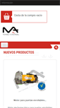 Mobile Screenshot of motoresyautomatismos.com